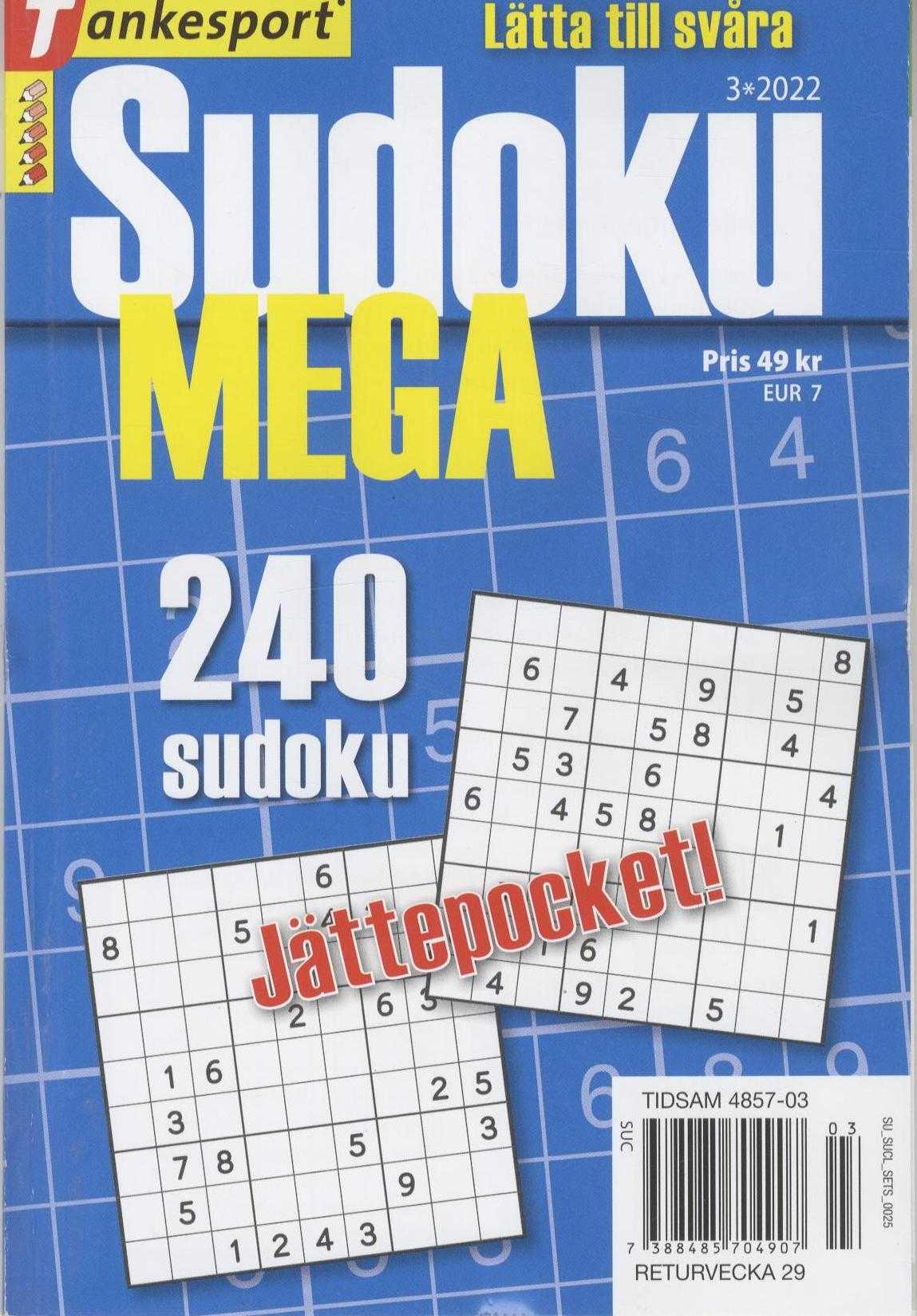 Allt om Sudoku MEGA