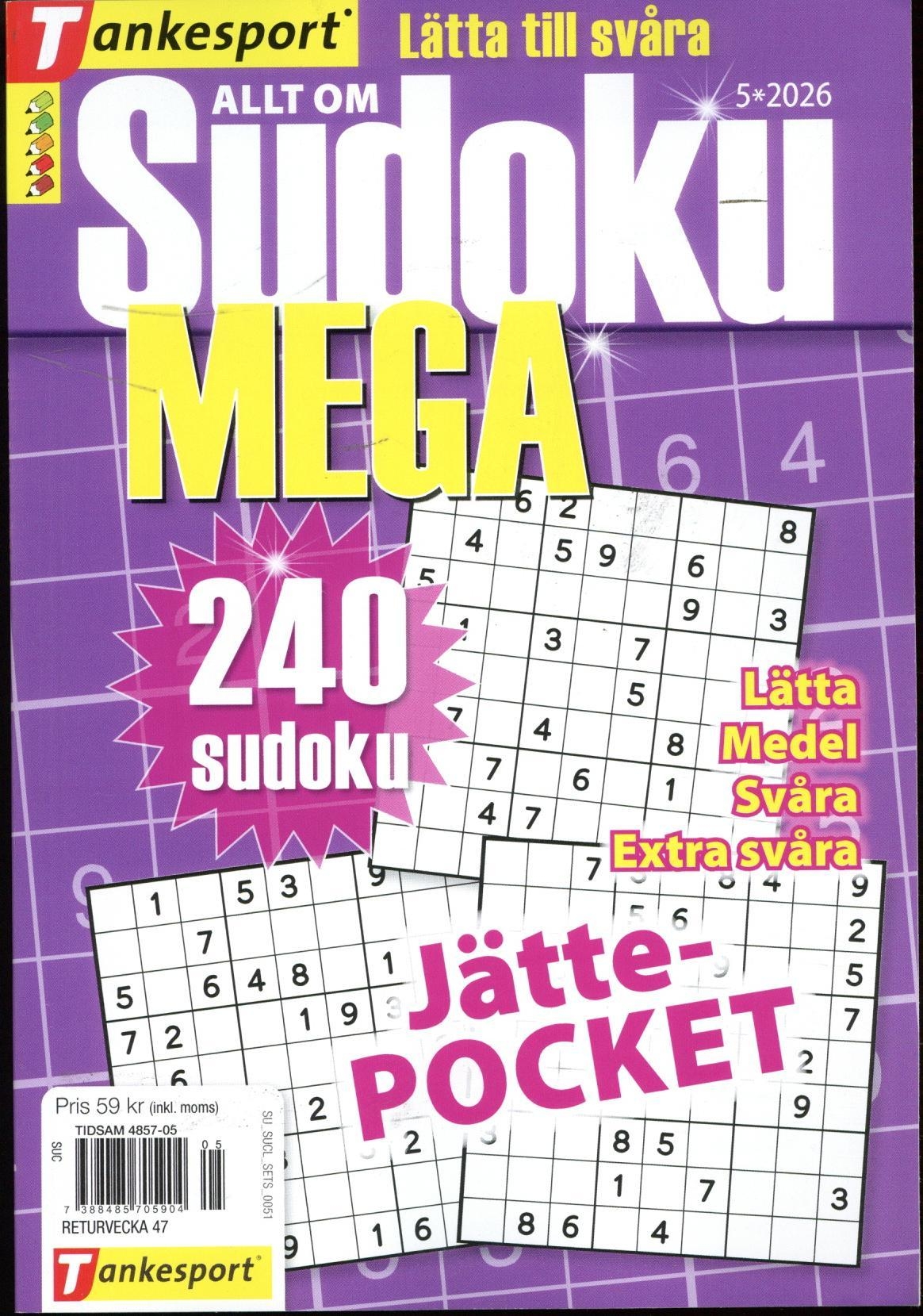 Allt om Sudoku MEGA