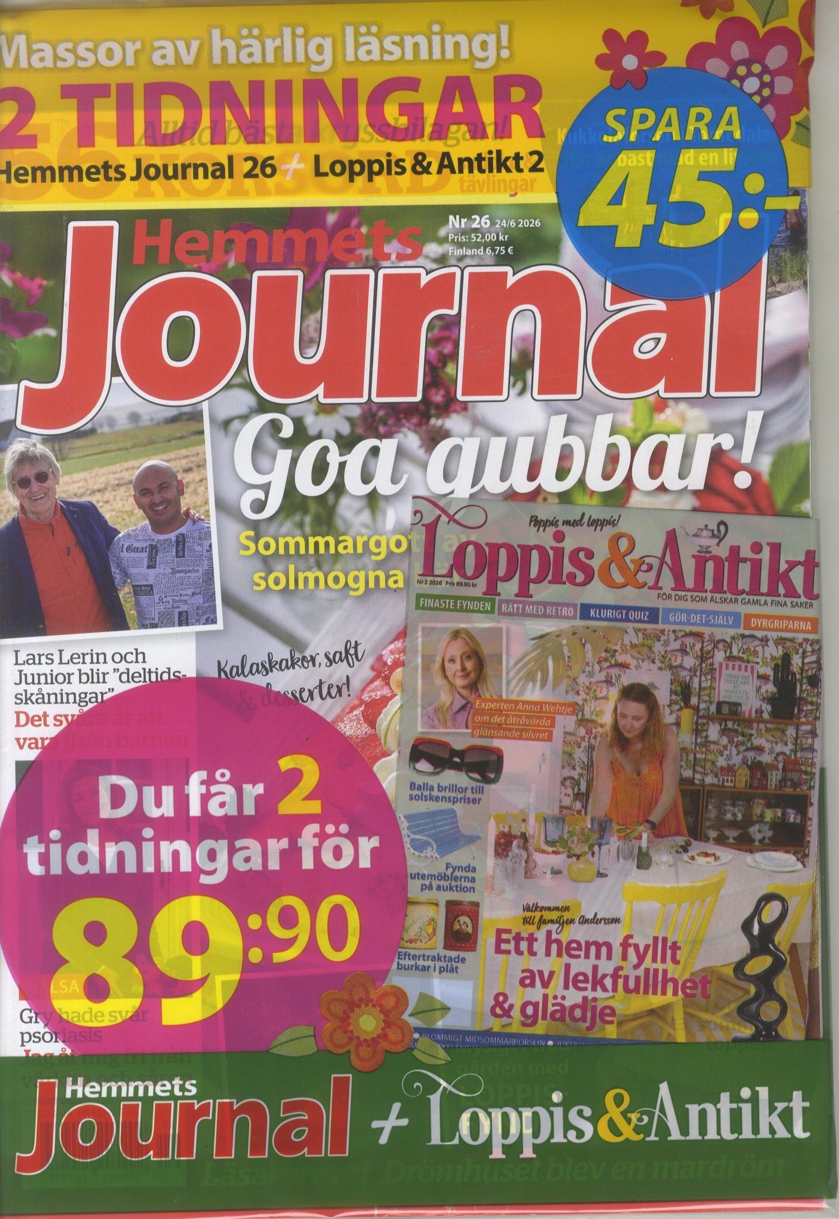 Sampack HJournal+Loppis