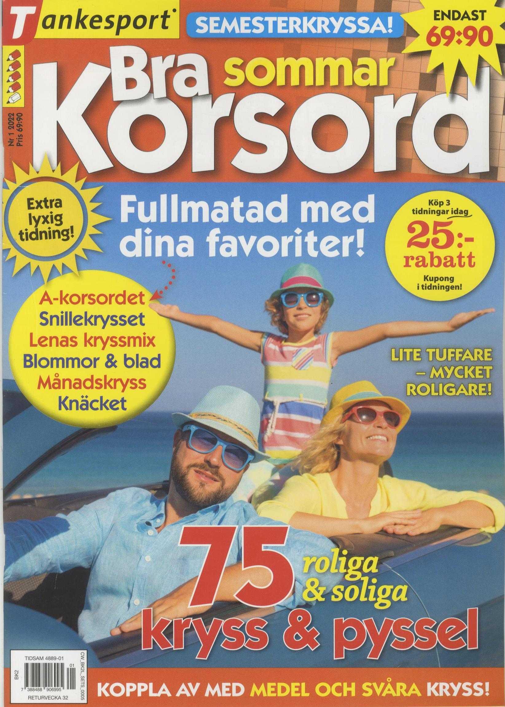 Bra Korsord Sommar