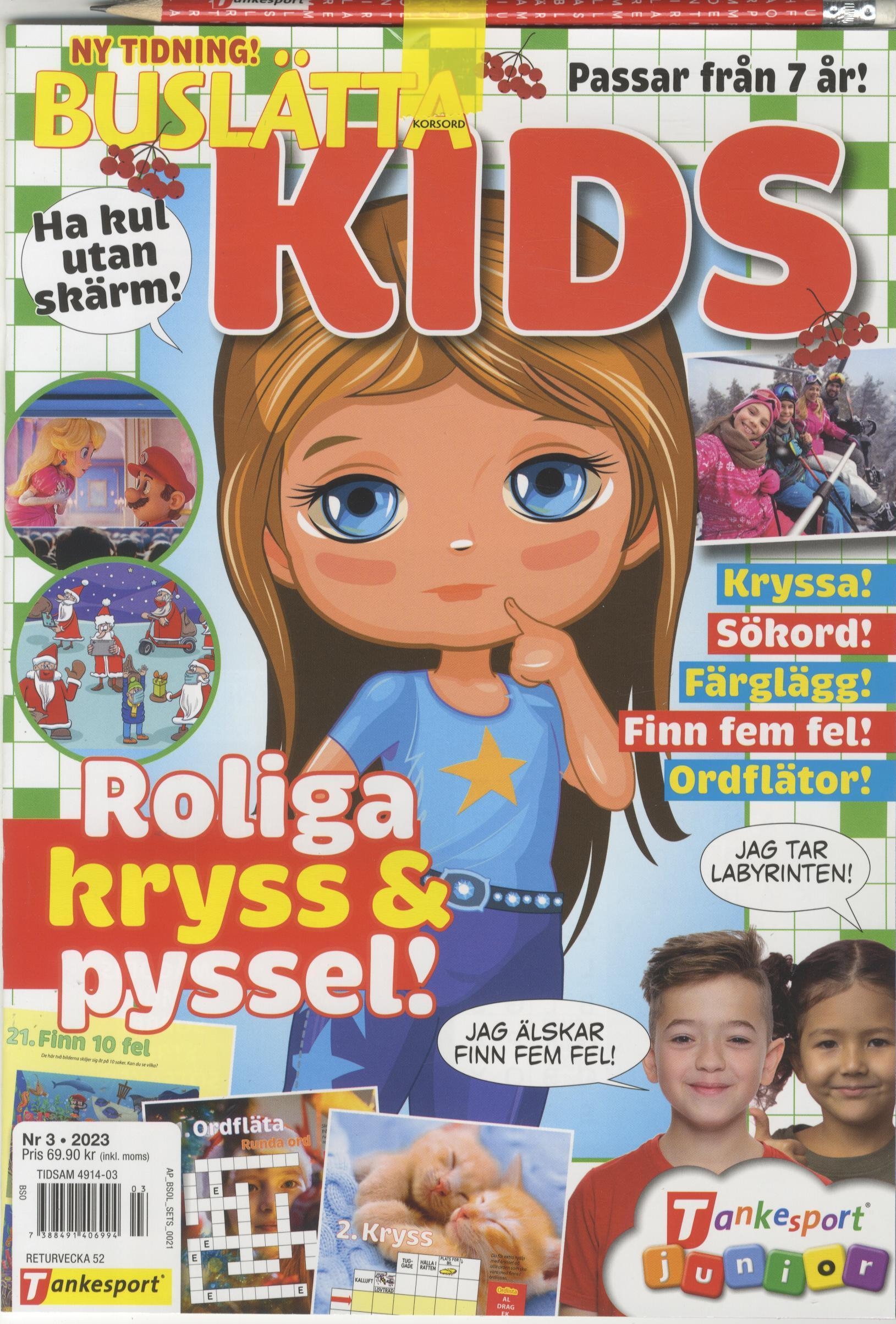BuslättaKorsord Spec KIDS