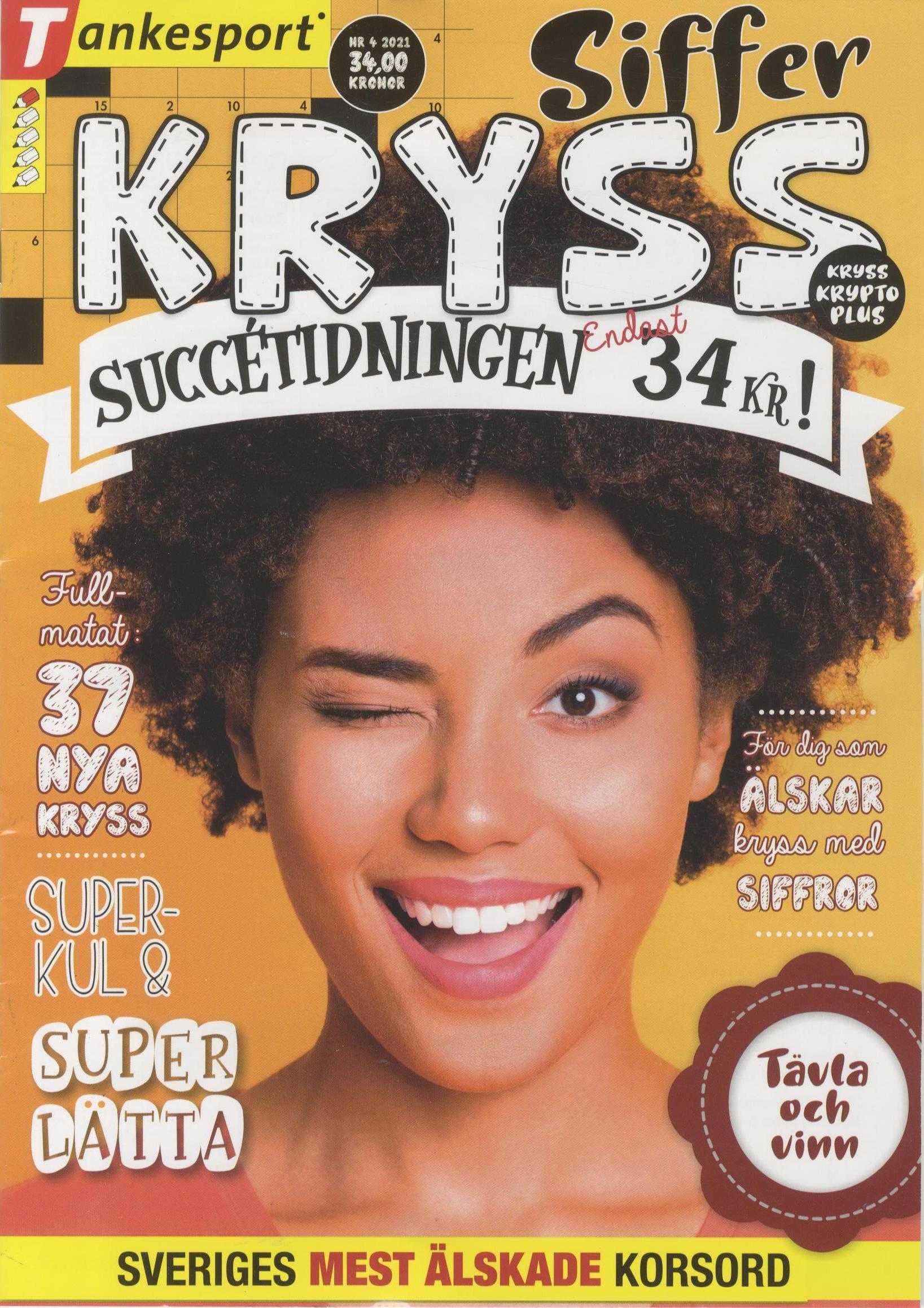 Siffer Kryss- sista nr