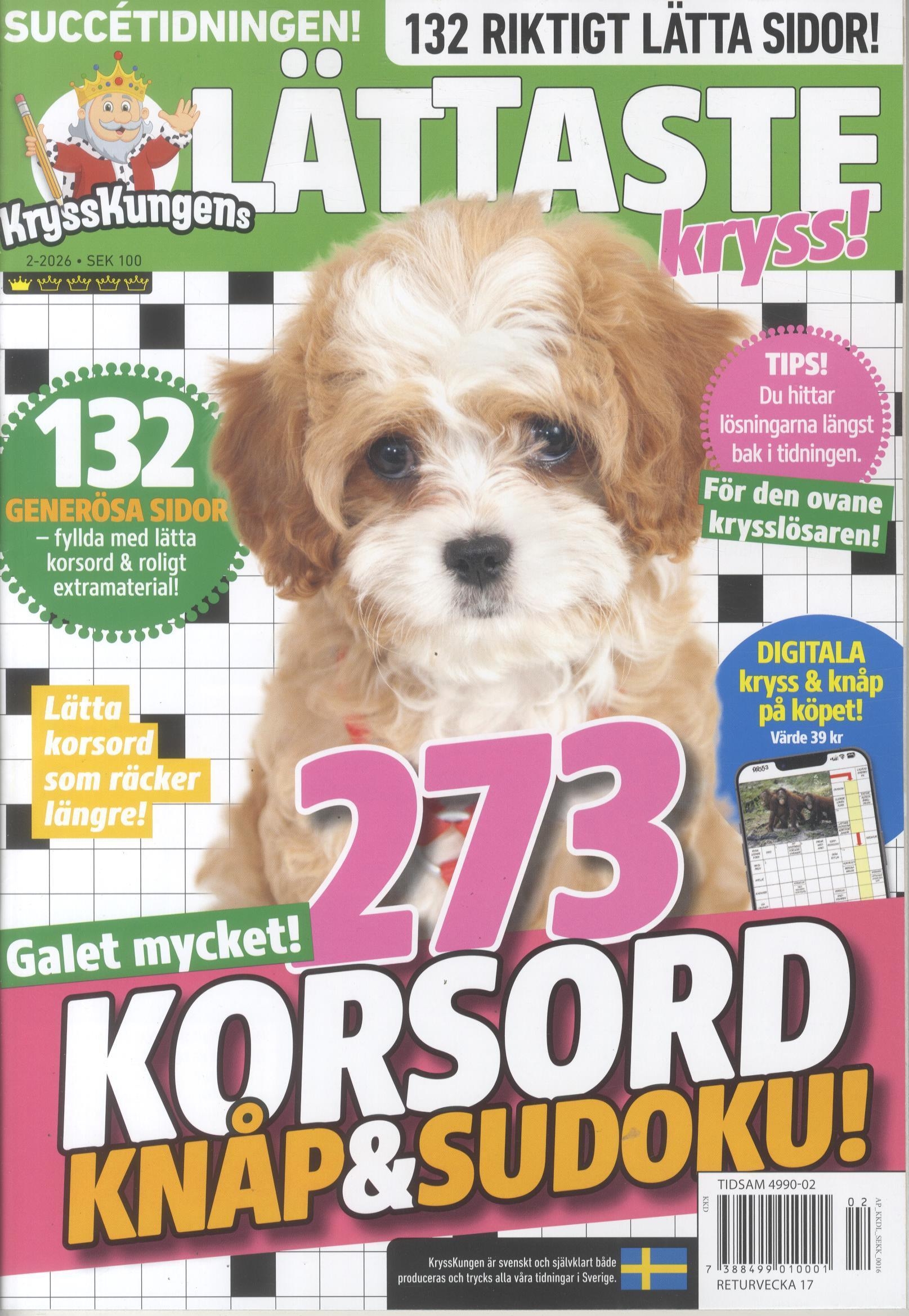 KryssKungens LÄTTASTE