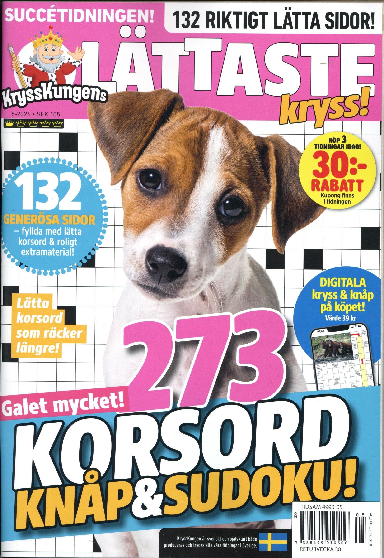KryssKungens LÄTTASTE