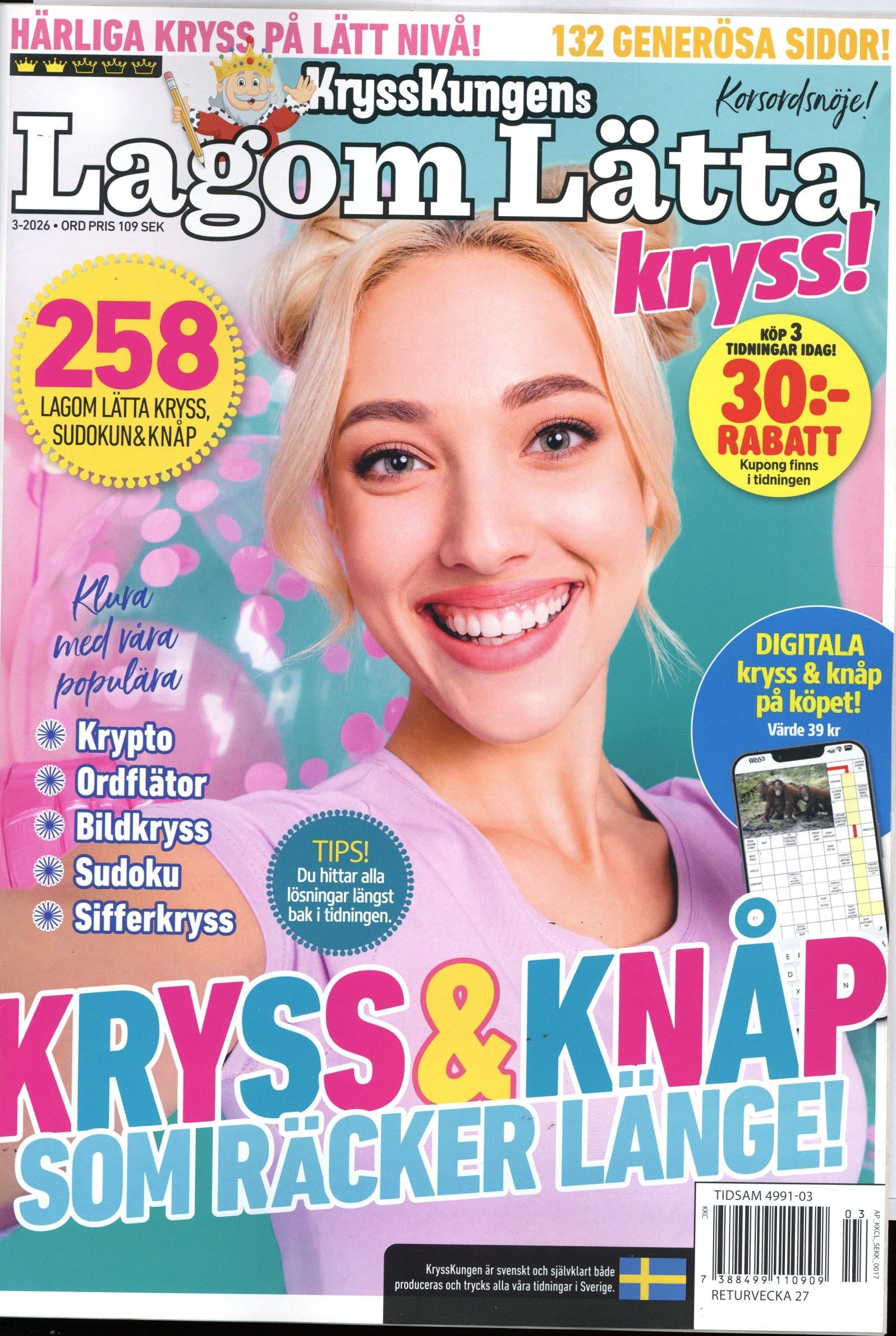 KryssKungens Lagom Lätta