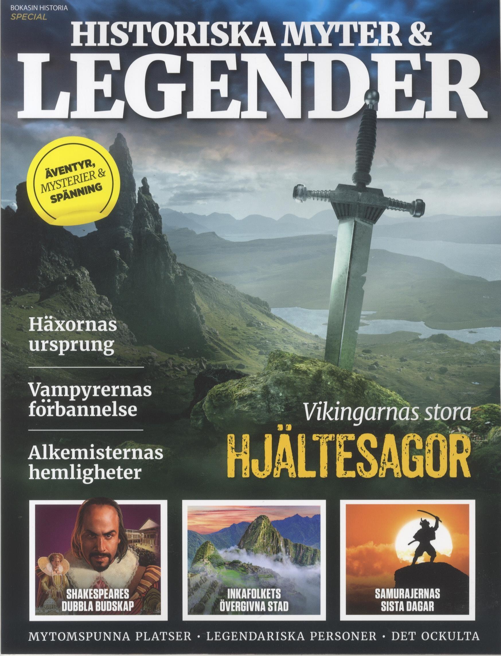 BokHistoria Spec Legender