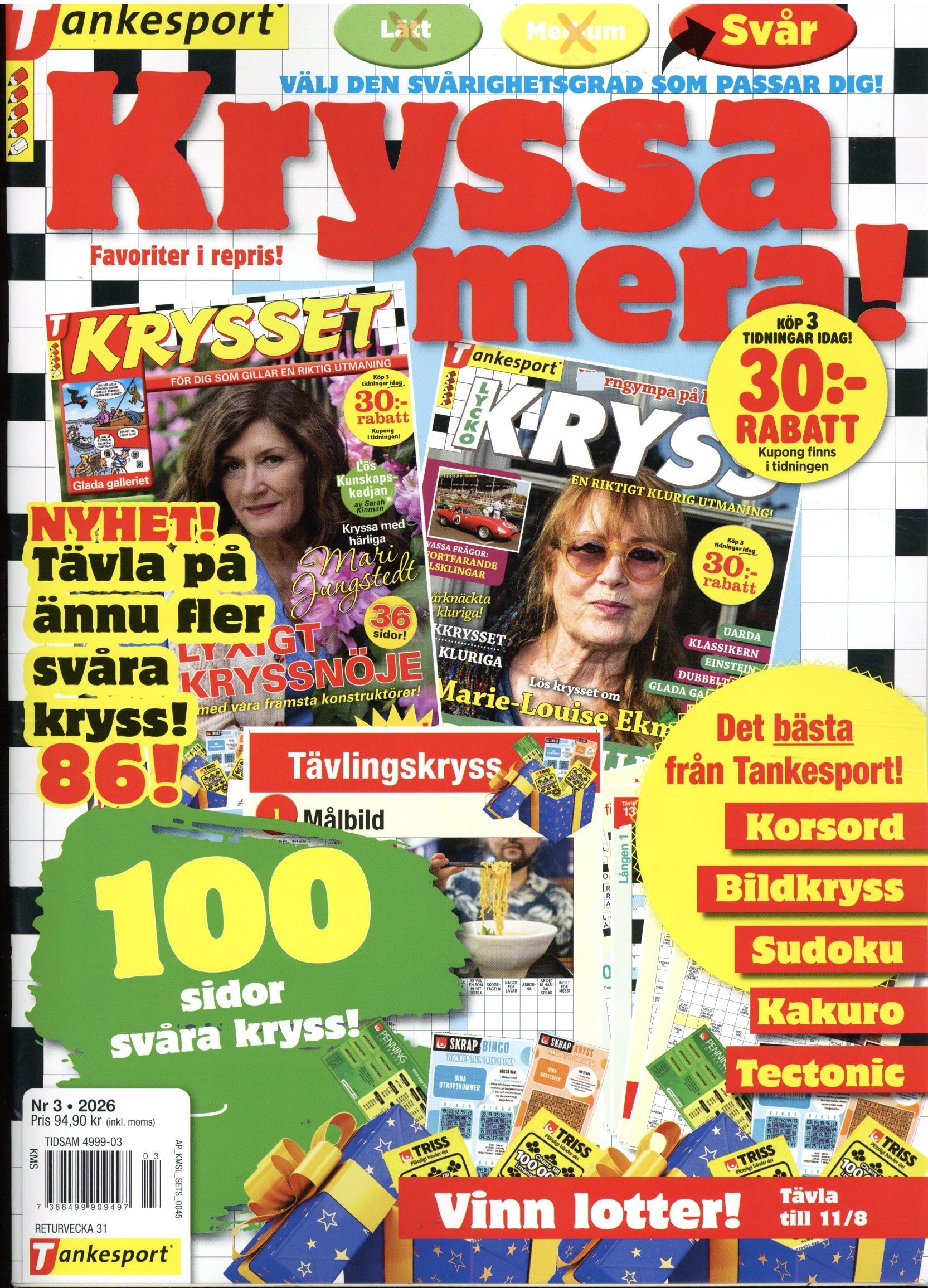 Kryssa Mera Svår