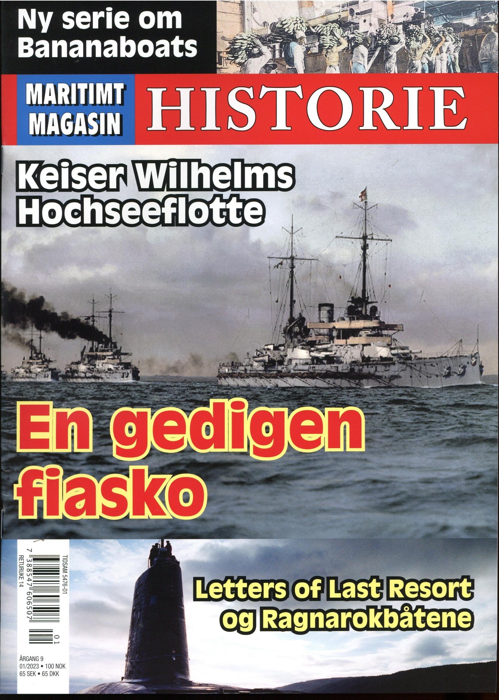 Maritimt Magasin Historie