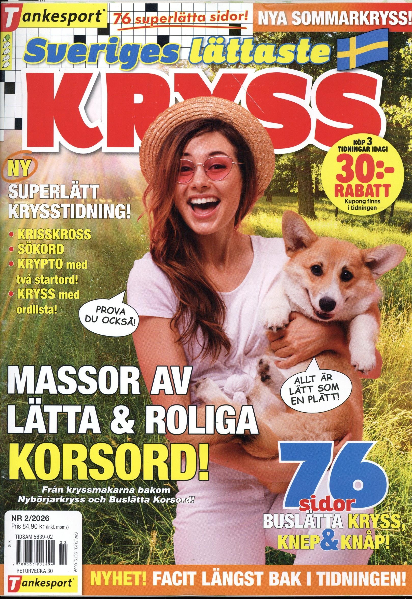 SverigesLättaste Kryss