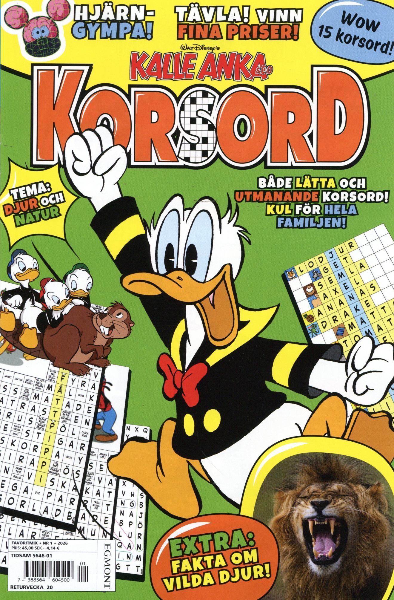 Favoritmix Kalle Korsord