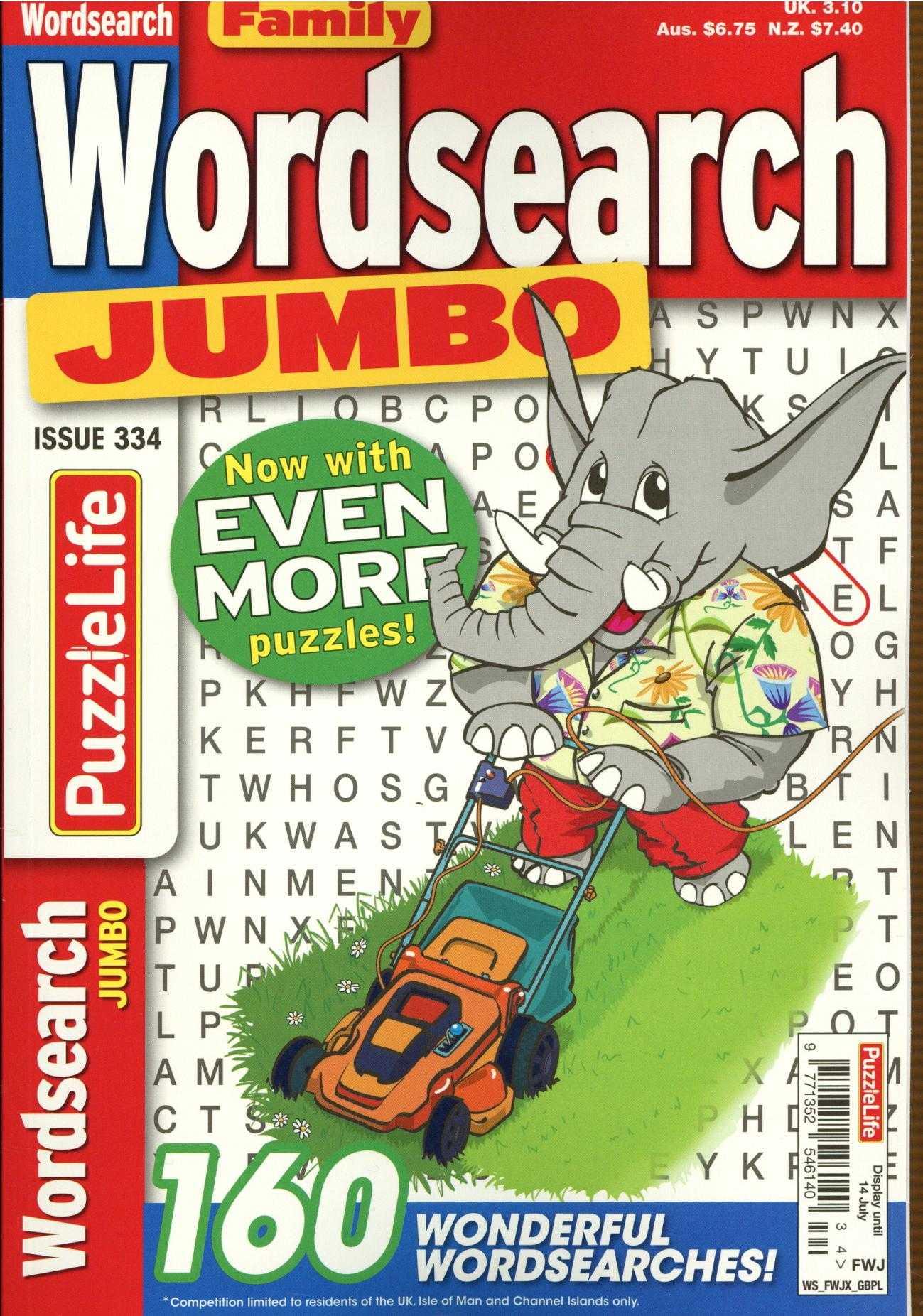 Family Wordsearch Jumb