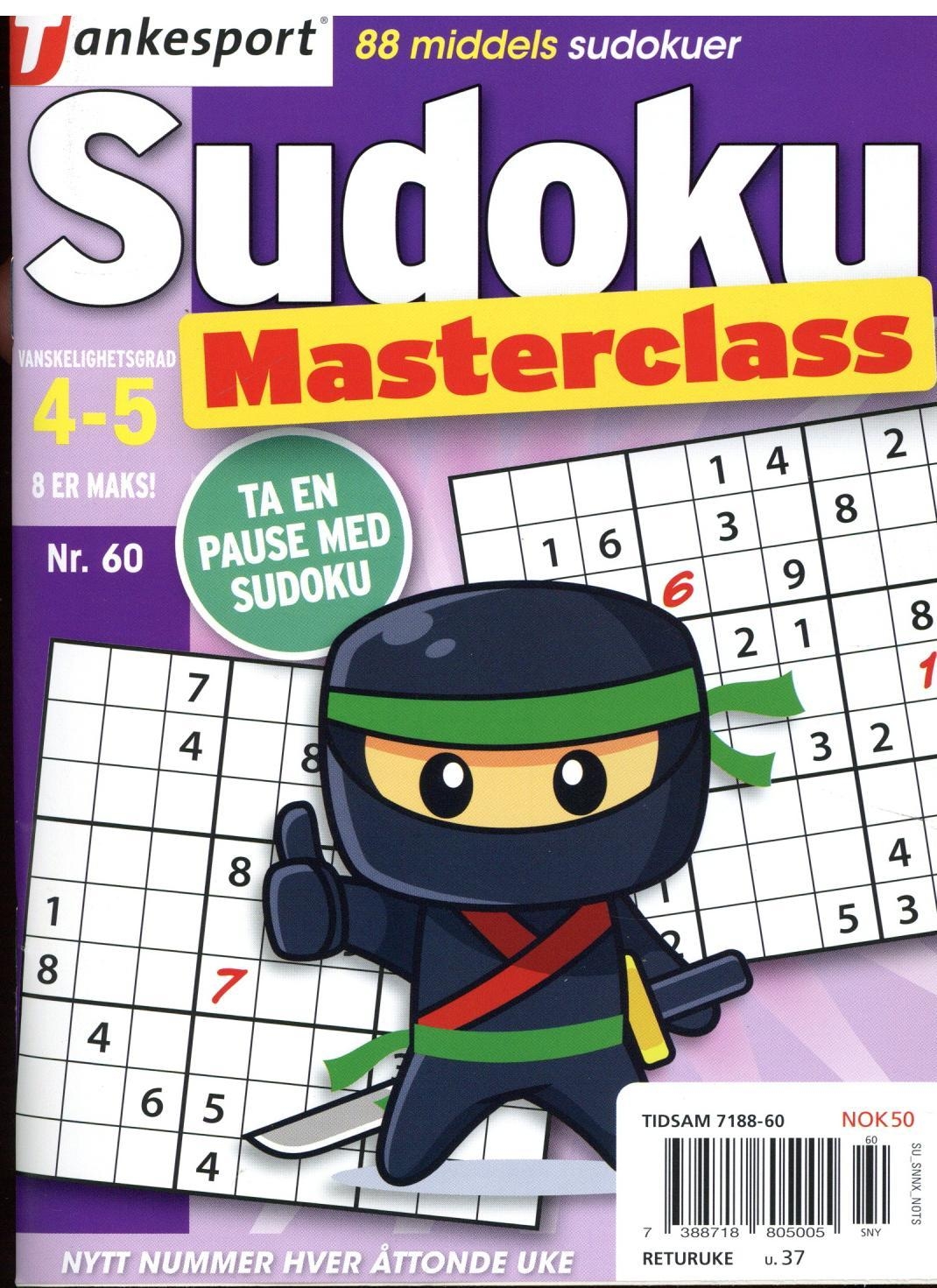 Sudoku Masterclass NO