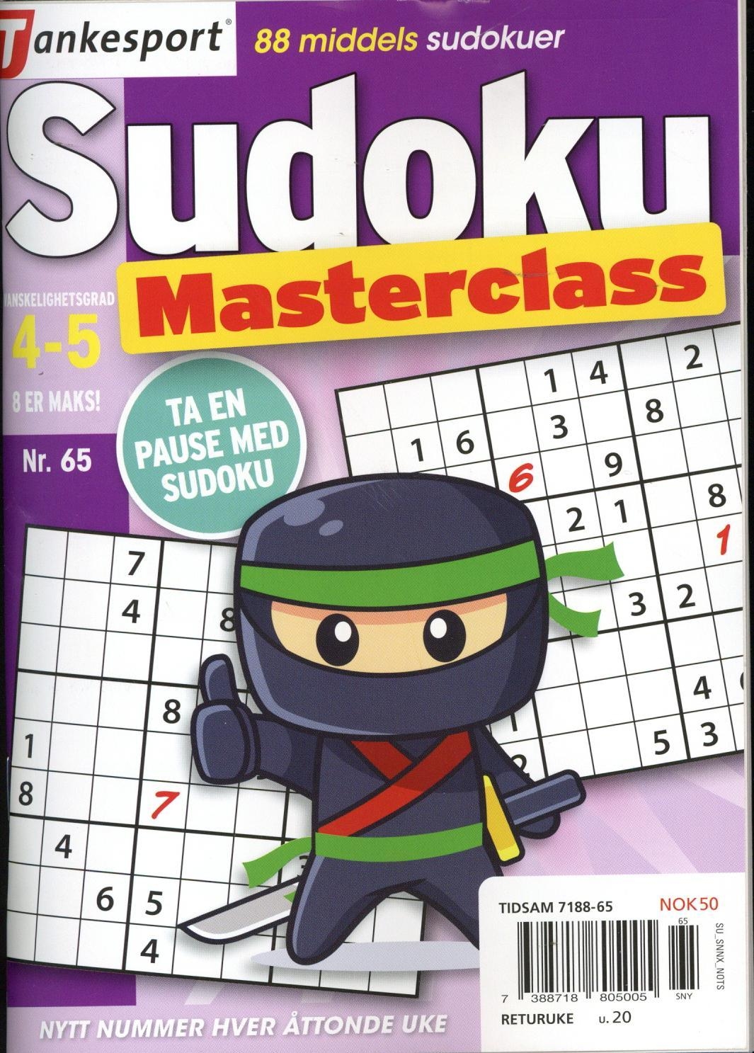 Sudoku Masterclass NO