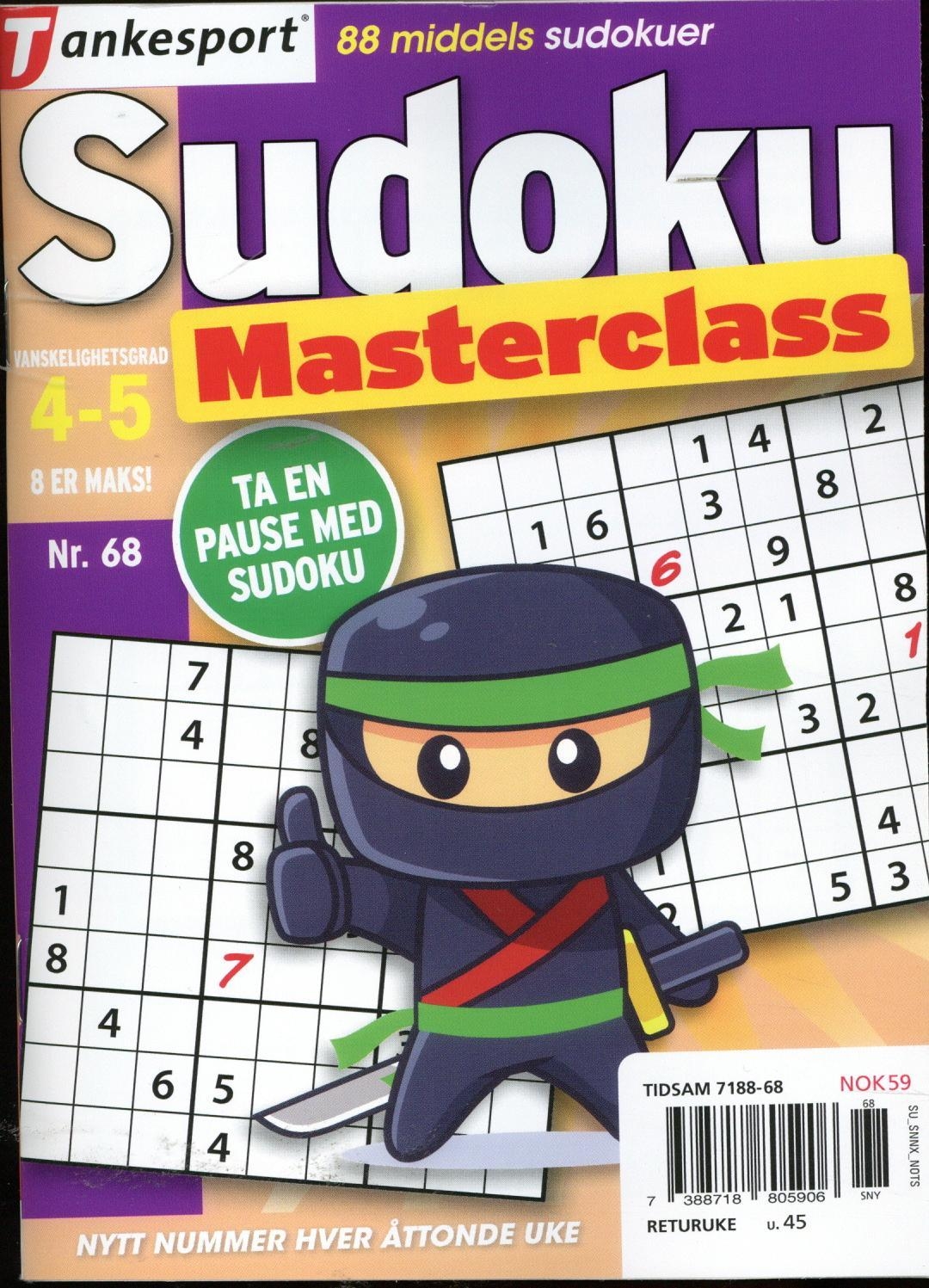 Sudoku Masterclass NO