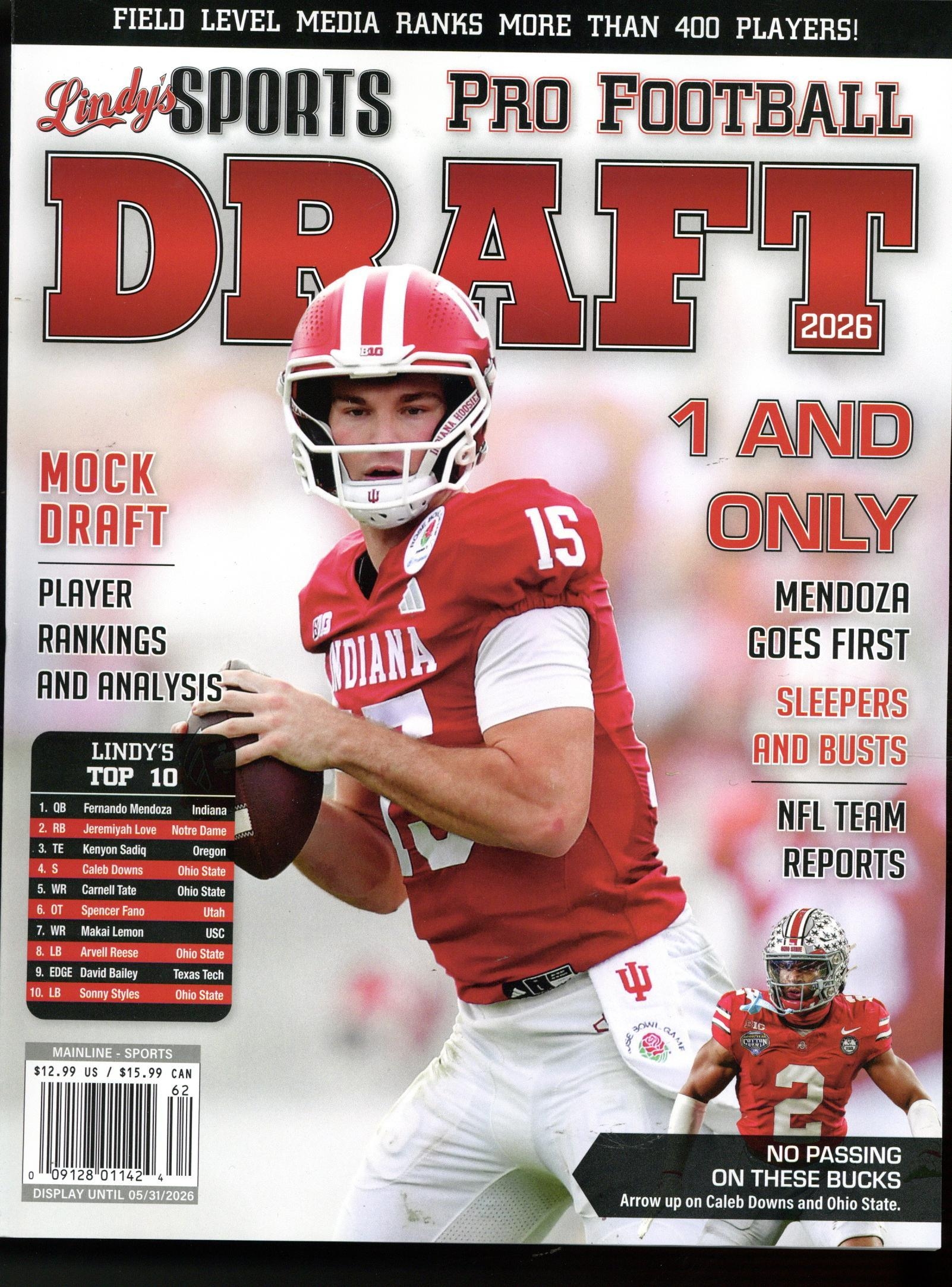 Lindys ProFootb. Draft