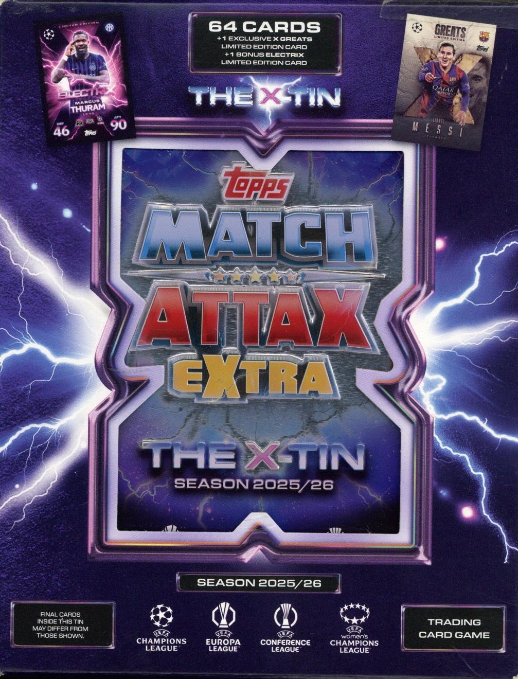 UCL Extra X-Tin 2026