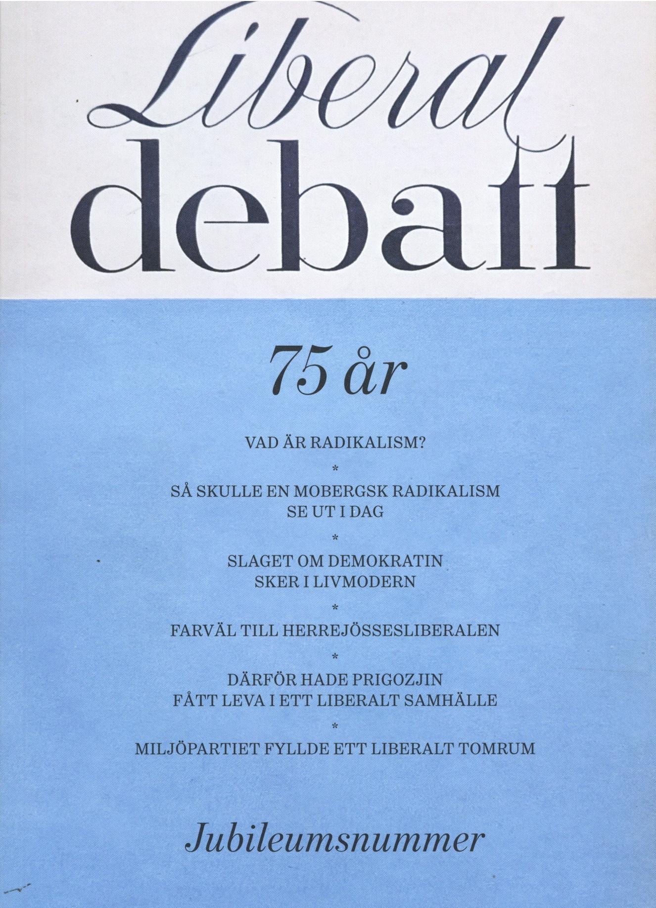 Liberal Debatt